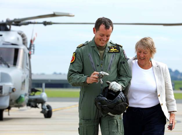 YEOVILTON LIFE: Smiles and tears as helicopter crew returns home Photo 4
