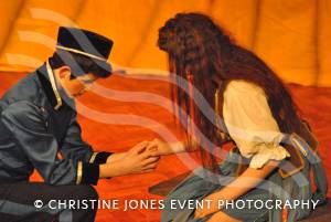 Cinderella with Castaway Theatre Group - Feb 8, 2013: Buttons (Jack Osmond) and Cinderella (Katie Orwin). Photo 87