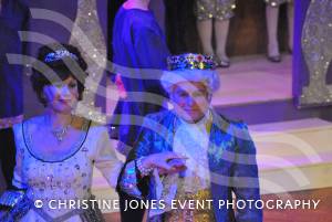Cinderella with Castaway Theatre Group - Feb 8, 2013: Queen and King (Kerry Froude and Derek Bourne). Photo 109