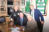 BUSINESS: Jones Building Group are on the ball with Yeovil Town FC