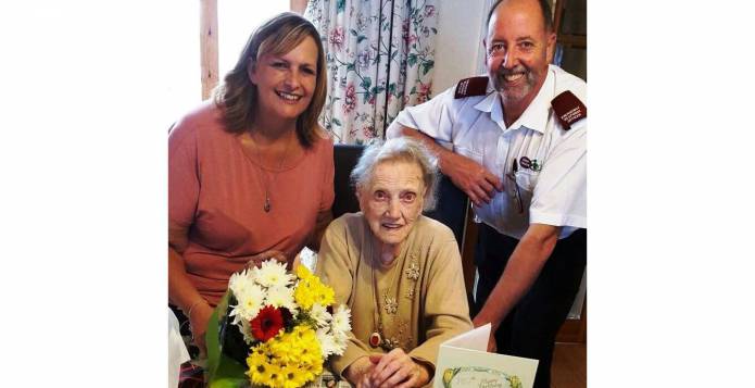 SOMERSET NEWS: Happy 105th birthday to Deane Helpline’s oldest user
