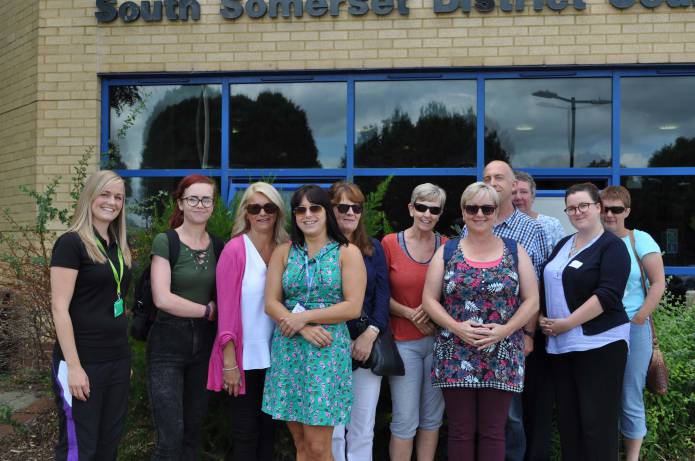 SOUTH SOMERSET NEWS: Best foot forward for a healthy walk SOUTH SOMERSET NEWS: Best foot forward for a healthy walk