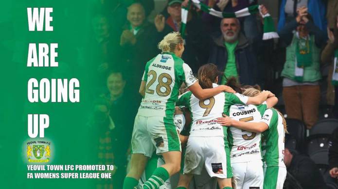 WOMEN’S FOOTBALL: Yeovil Town Ladies are promoted to top flight