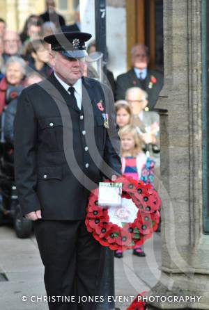 Yeovil Remembrance Sunday Pt 5 – November 13, 2016: People of Yeovil gathered to remember those who had made the ultimate sacrifice. Photo 5
