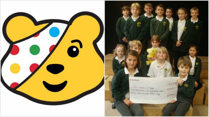 SCHOOL NEWS: Ramble raises cash for Children in Need