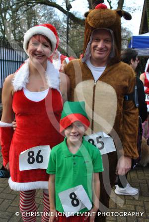Yeovil Santa Dash Pt 1 – December 11, 2016: The annual Santa Dash in aid of St Margaret’s Somerset Hospice took place at Yeovil Country Park. Photo 10