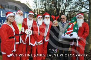 Yeovil Santa Dash Pt 1 – December 11, 2016: The annual Santa Dash in aid of St Margaret’s Somerset Hospice took place at Yeovil Country Park. Photo 11