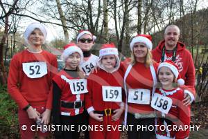Yeovil Santa Dash Pt 1 – December 11, 2016: The annual Santa Dash in aid of St Margaret’s Somerset Hospice took place at Yeovil Country Park. Photo 12