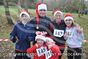 Yeovil Santa Dash Pt 1 – December 11, 2016: The annual Santa Dash in aid of St Margaret’s Somerset Hospice took place at Yeovil Country Park. Photo 16