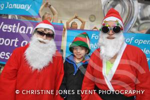 Yeovil Santa Dash Pt 1 – December 11, 2016: The annual Santa Dash in aid of St Margaret’s Somerset Hospice took place at Yeovil Country Park. Photo 3
