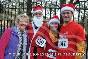 Yeovil Santa Dash Pt 1 – December 11, 2016: The annual Santa Dash in aid of St Margaret’s Somerset Hospice took place at Yeovil Country Park. Photo 7