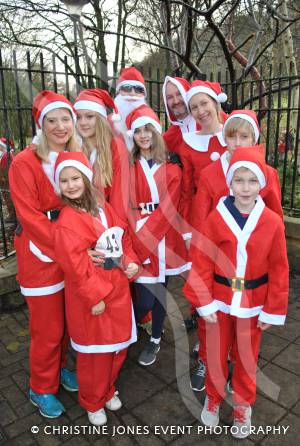 Yeovil Santa Dash Pt 1 – December 11, 2016: The annual Santa Dash in aid of St Margaret’s Somerset Hospice took place at Yeovil Country Park. Photo 8