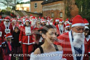 Yeovil Santa Dash Pt 2 – December 11, 2016: The annual Santa Dash in aid of St Margaret’s Somerset Hospice took place at Yeovil Country Park. Photo 10