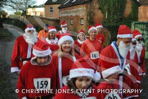 Yeovil Santa Dash Pt 2 – December 11, 2016: The annual Santa Dash in aid of St Margaret’s Somerset Hospice took place at Yeovil Country Park. Photo 15