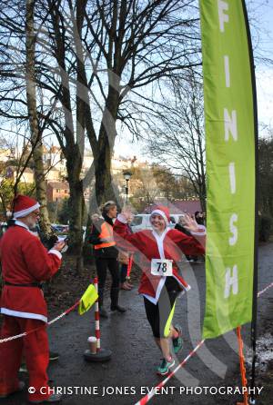 Yeovil Santa Dash Pt 2 – December 11, 2016: The annual Santa Dash in aid of St Margaret’s Somerset Hospice took place at Yeovil Country Park. Photo 17