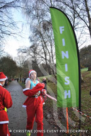 Yeovil Santa Dash Pt 2 – December 11, 2016: The annual Santa Dash in aid of St Margaret’s Somerset Hospice took place at Yeovil Country Park. Photo 19