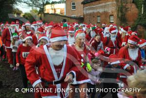Yeovil Santa Dash Pt 2 – December 11, 2016: The annual Santa Dash in aid of St Margaret’s Somerset Hospice took place at Yeovil Country Park. Photo 6