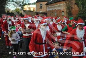 Yeovil Santa Dash Pt 2 – December 11, 2016: The annual Santa Dash in aid of St Margaret’s Somerset Hospice took place at Yeovil Country Park. Photo 7