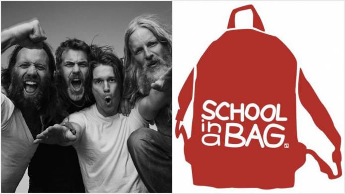 LEISURE: Reef will be rocking with School in a Bag charity