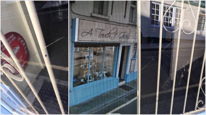 YEOVIL NEWS: Vandals attack A Touch of Glass