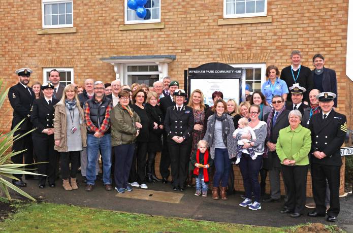 YEOVILTON LIFE: Commanding Officer opens new Community Hub in Yeovil