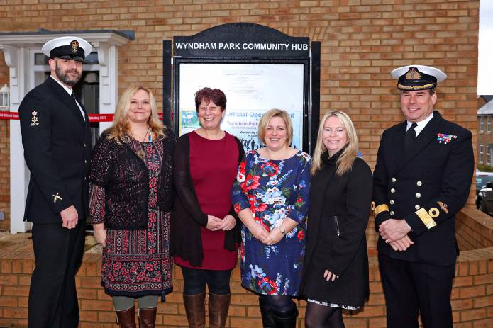 YEOVILTON LIFE: Commanding Officer opens new Community Hub in Yeovil Photo 1