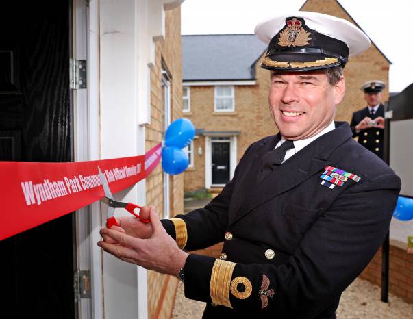 YEOVILTON LIFE: Commanding Officer opens new Community Hub in Yeovil Photo 2