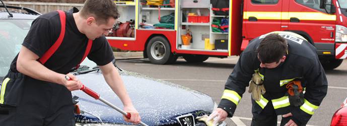 YEOVIL NEWS: Charity car wash at Yeovil Fire Station