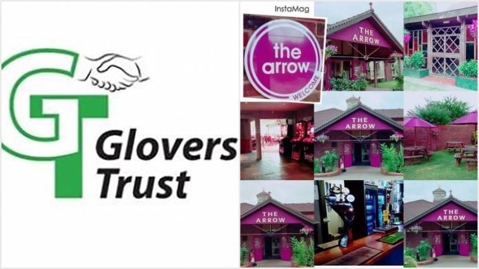 GLOVERS NEWS: The Arrow pub welcomes Glovers Trust