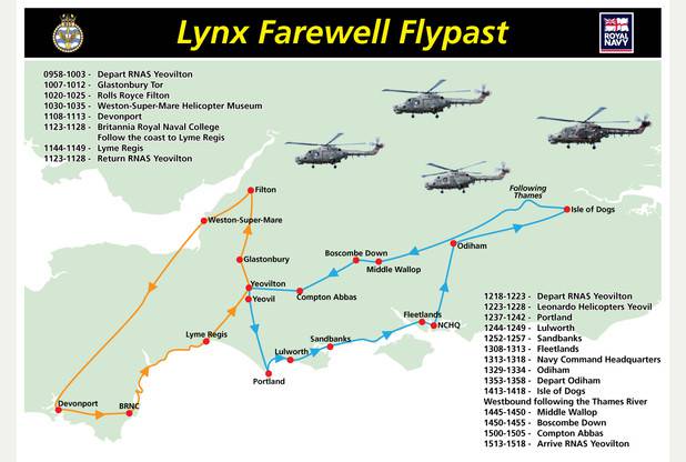 SOMERSET NEWS: Farewell to the Lynx MK8 helicopter