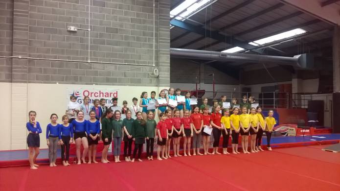 GYMNASTICS: Record numbers of young gymnasts spring into competition