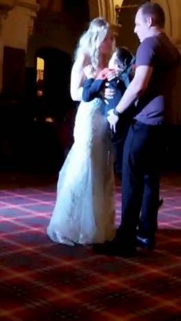 SOUTH SOMERSET NEWS: Emotional first wedding dance video of very special family goes viral Photo 1