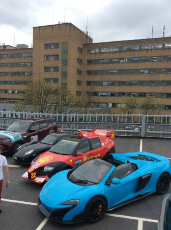 YEOVIL NEWS: Supercars help to raise awareness of bowel cancer