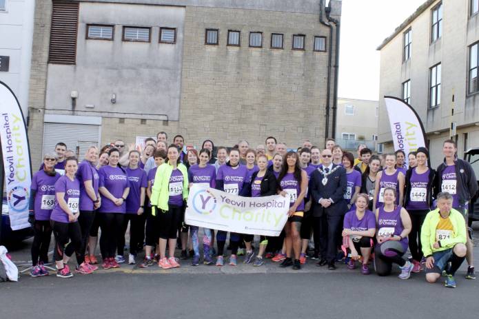 YEOVIL NEWS: Runners clock up the pounds for Yeovil Hospital Charity