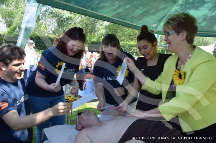 YEOVIL NEWS: Mayor gets waxed as St Margaret’s Hospice fete enjoys the sunshine