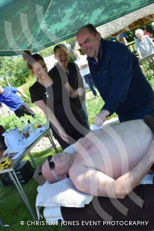 YEOVIL NEWS: Mayor gets waxed as St Margaret’s Hospice fete enjoys the sunshine Photo 1