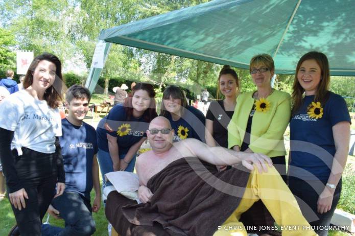 YEOVIL NEWS: Mayor gets waxed as St Margaret’s Hospice fete enjoys the sunshine Photo 2