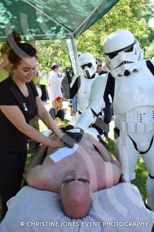 YEOVIL NEWS: Mayor gets waxed as St Margaret’s Hospice fete enjoys the sunshine Photo 3