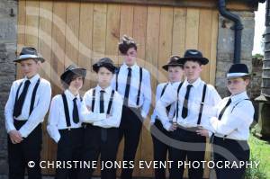 Castaways at Bruton Part 1 – May 14, 2017: Members of the Castaway Theatre Group took part in a film workshop with part of their forthcoming Bugsy Malone production at the Hauser and Wirth arts centre in Bruton. Photo 15