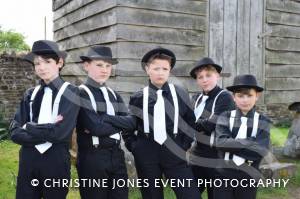 Castaways at Bruton Part 1 – May 14, 2017: Members of the Castaway Theatre Group took part in a film workshop with part of their forthcoming Bugsy Malone production at the Hauser and Wirth arts centre in Bruton. Photo 16
