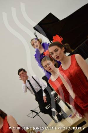 Castaways at Bruton Part 3 – May 14, 2017: Members of the Castaway Theatre Group took part in a film workshop with part of their forthcoming Bugsy Malone production at the Hauser and Wirth arts centre in Bruton. Photo 4