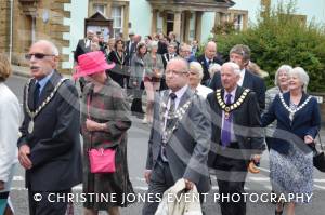 Civic Service Part 1 – June 4, 2017: The Mayor of Yeovil, Cllr Darren Shutler, held his annual Civic Service. Photo 14