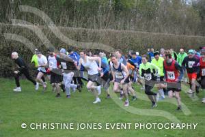 Slay the Dragon - Feb 24, 2013: And they are off in the 10k at Hinton St George. Photo 9