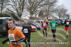 Slay the Dragon - Feb 24, 2013: Runners in the 10k at Hinton St George. Photo 12