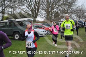 Slay the Dragon - Feb 24, 2013: Runners in the 10k at Hinton St George. Photo 19