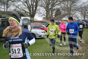 Slay the Dragon - Feb 24, 2013: Runners in the 10k at Hinton St George. Photo 21