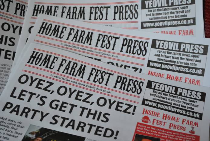 LEISURE: Home Farm Fest Press free newspaper still available