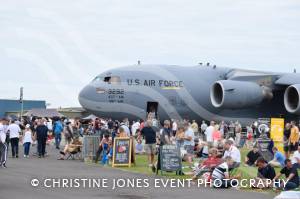 Air Day Part 1 – July 8, 2017: The crowds came out – along with the sunshine - to enjoy the annual International Air Day at RNAS Yeovilton near Yeovil. Photo 2
