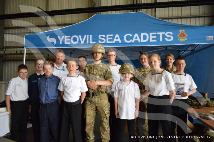AIR DAY 2017: Yeovil Sea Cadets on parade at RNAS Yeovilton