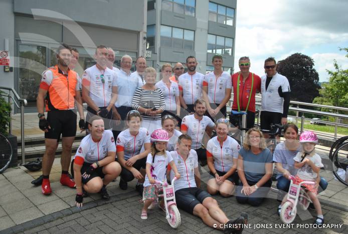 YEOVIL NEWS: Cyclists return home after marathon bike ride